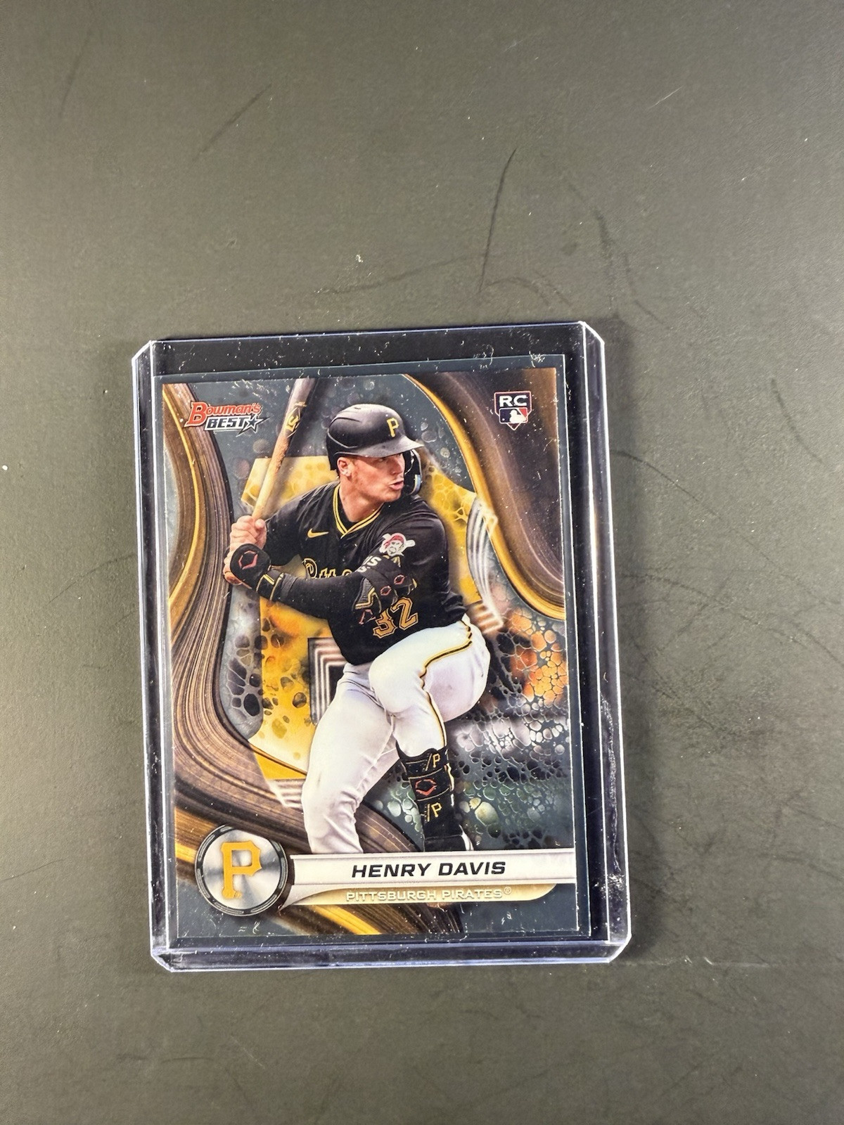 2024 Bowmans Best Henry Davis Base #50 Pittsburgh Pirates RC
