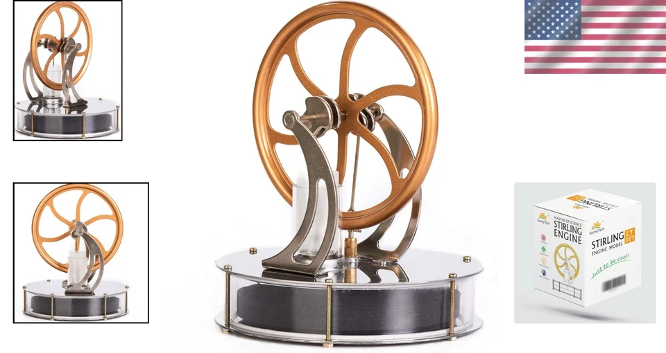 Mini Stirling Engine Toy Kit for Education, LT001 - Image 2 of 4