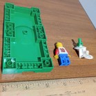 LEGO Set 3409 Red & Blue Soccer Minifigure with #10 Spring Stand Field Part — photo 7