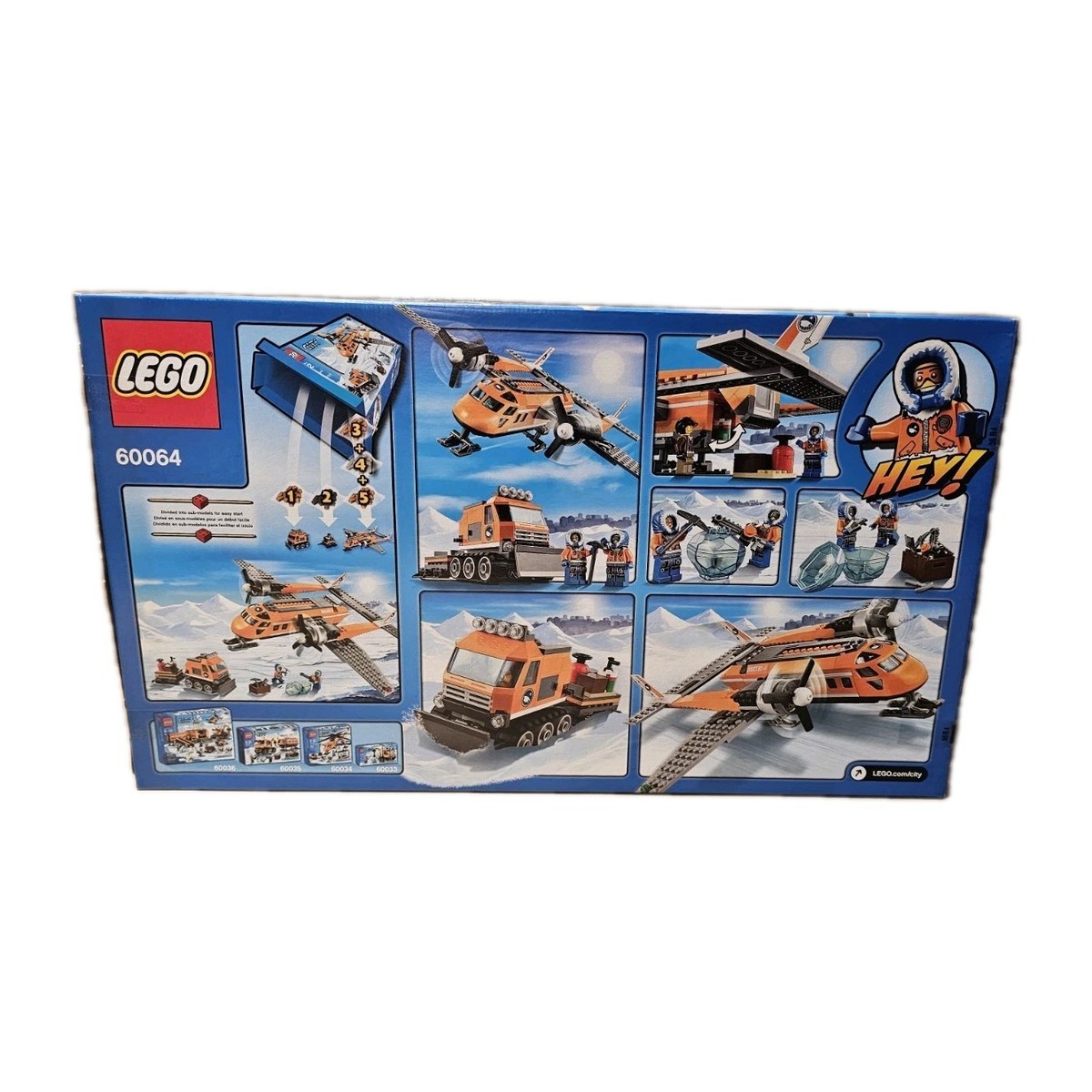 LEGO CITY: Arctic Supply Plane (60064) for sale online | eBay