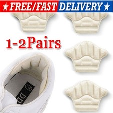 1/2 Pack Heel Grips for Loose Shoes Heel Cushion Pads No-Slip Shoe Inserts Half