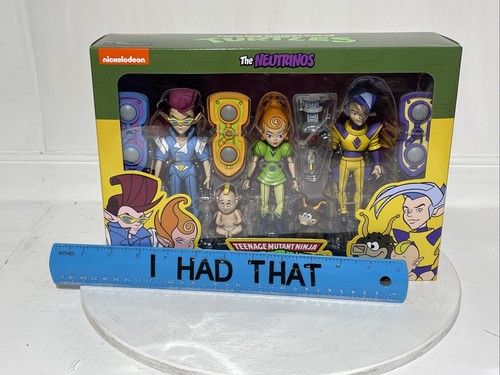 NECA TMNT Teenage Mutant Ninja Turtles The Neutrinos Action Figures Cool Dudes