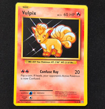 Nintendo Pokemon TCG Vulpix 14/108 Evolutions Regular Common 60 HP English