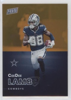 2022 Panini National Convention Orange 47/199 CeeDee Lamb #17 b2j
