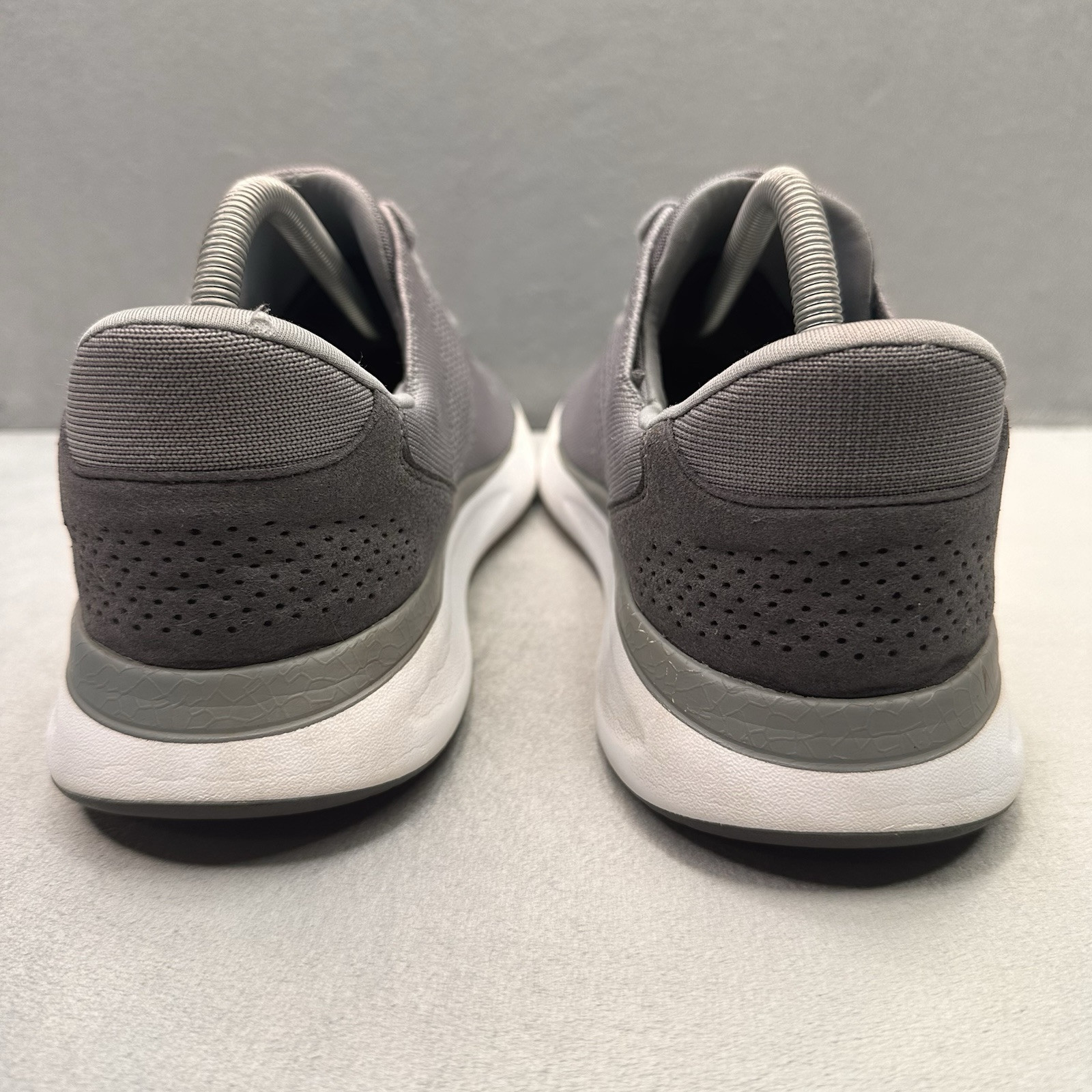 SAOLA Scarpe Kizik Lima uomo taglia 10 (D) grigio rete mani libere sneakers comode