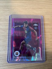2024-25 Topps Chrome Uefa CC - Toni Fernandez #85 Pink Lava Refractor /250 (RC)