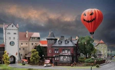 Faller 190034 HO Scale Halloween Promotional Set -- Kit - Haunted Mansion, Jack