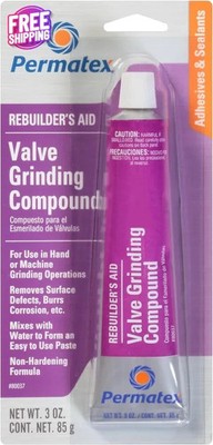 Permatex 80037 Valve Grinding Compound 3oz Metal Lapping Polishing Paste