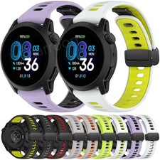 22mm Sport Silicone Strap Wristband for COROS PACE 4 / 3 / APEX 2 Pro / Pro 46mm