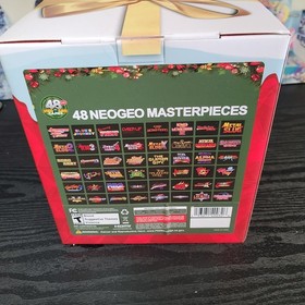 NeoGeo Mini Limited Edition Christmas Red 48 Games System Console New Sealed