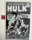 Amazing Spider-Man #21 (Marvel) Disney100 Black & White 1:100 Goofy Hulk Variant