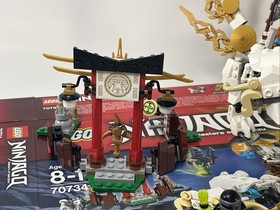 Lego 70734 Ninjago Master Wu Dragon complete assembled used pls read w box