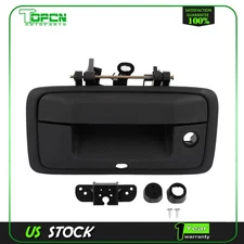 Tailgate Handle w/Key+Camera Hole For Chevrolet Silverado 1500 Base 4.3L 2016