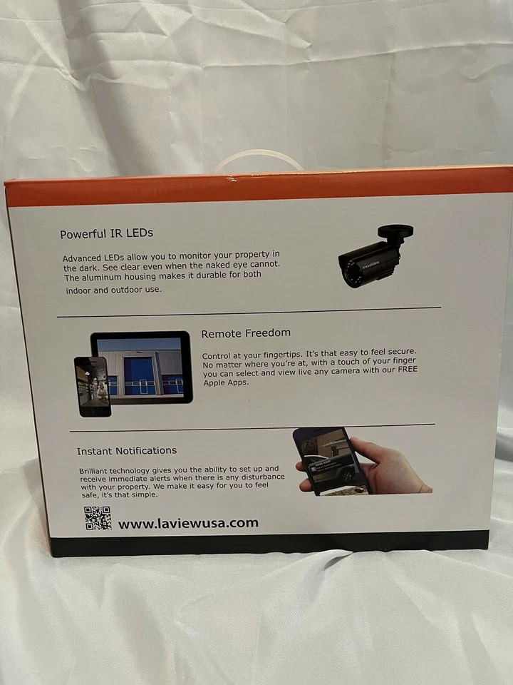 Laview 4 Channel Surveillance Security system - Image 4 of 4