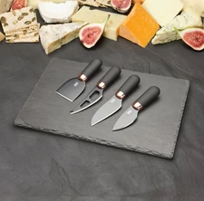 Taylor's Eye Witness Brooklyn Chrome Slate Cheese/Charcuterie Board