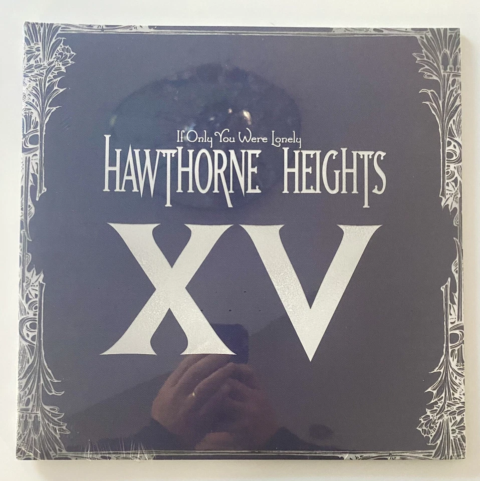 If Only You Were Lonely -Hawthorne Heights Rare Hand-Screened Cover Vinyl LP New - Image 3 of 4