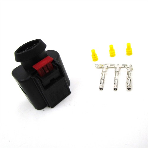 One 3 Pin Sealed Connector Kit 8K0973703 Fit For VW/Audi/SKODA/SEAT - Picture 3 of 8