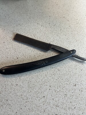 Vintage Crown & Sword Razor Works 4720 Straight Razor Ern Wald Germany See Note