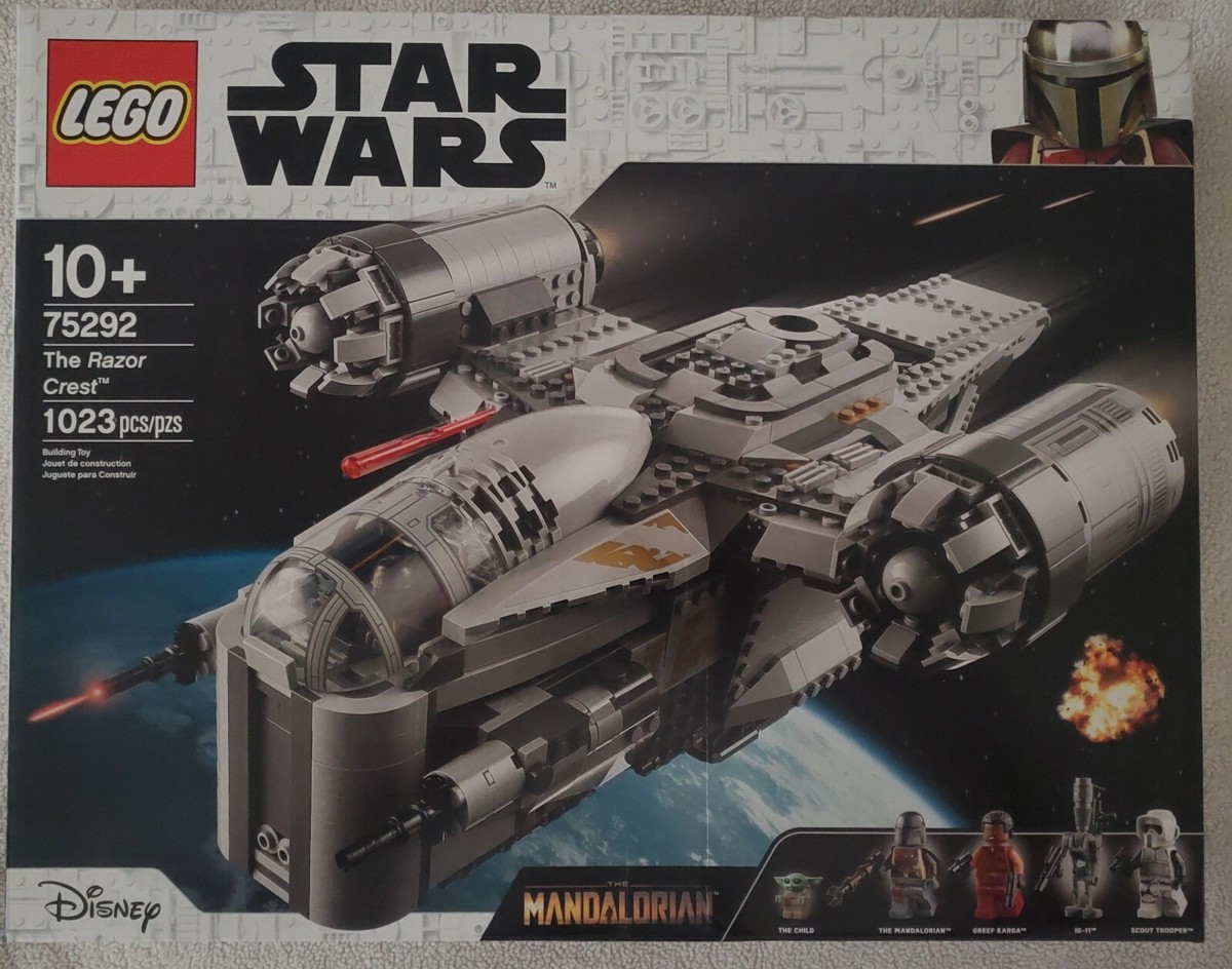 Mandalorian Lego Ship The Razor Crest (75292) New, Never Opened