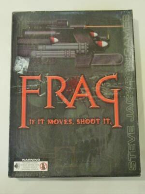 Steve Jackson Games - FRAG - If It Moves...  Shoot It Game (SEALED CARDS)