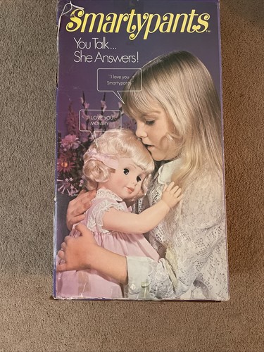 NOS Vintage 1971 SmartyPants / Smarty Pants Talking Baby Doll With Box ...