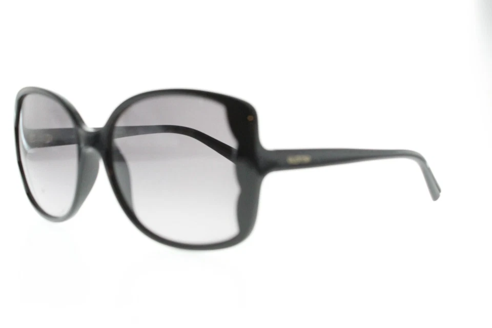 Valentino Square Butterfly Sunglasses Black Italy 203 V609S 001 130mm *SCRATCHED - Image 2 of 4