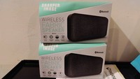 2 Sharper Image Bluetooth Fabric Wireless Speaker 2 Sharper Image Bluetooth Fabric Wireless Speaker