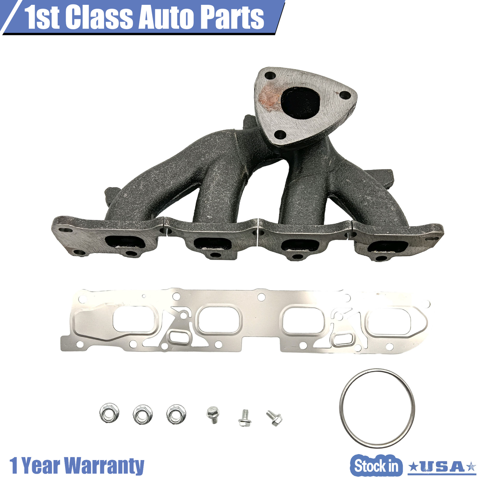 Exhaust Manifold w/ Gasket Kit for 1314 Chevrolet Equinox GMC Terrain