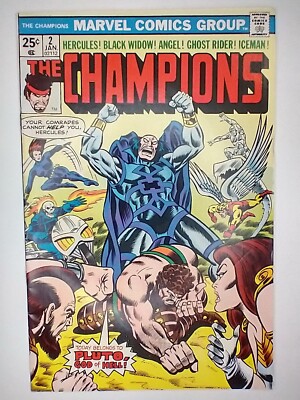 Marvel Comics Champions #2 Don Heck Art 1st Appearance Menoetius VF 8.0