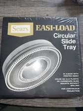 Vintage Sears Easi-Load Circular Slide Tray - Factory Sealed Box Fast Shipping 