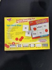 Trend Enterprises Sight Words Bingo Complete Game Bend New