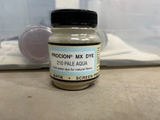 Jacquard Procion MX Fiber Reactive Dyes 2/3 fl oz Pale Aqua New Color 210