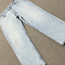Levis 550 Jeans Mens 36 x30 Blue Relaxed Fit Tapered Leg Denim Pants