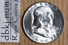 1955 (P) Franklin Half Dollar - 50¢ - Choice Uncirculated
