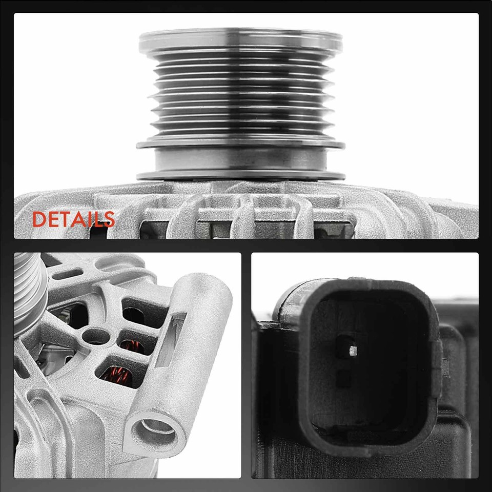 Alternator for Chevrolet Venture Olds Silhouette Pontiac 120A 12Volt CW 6 Groove