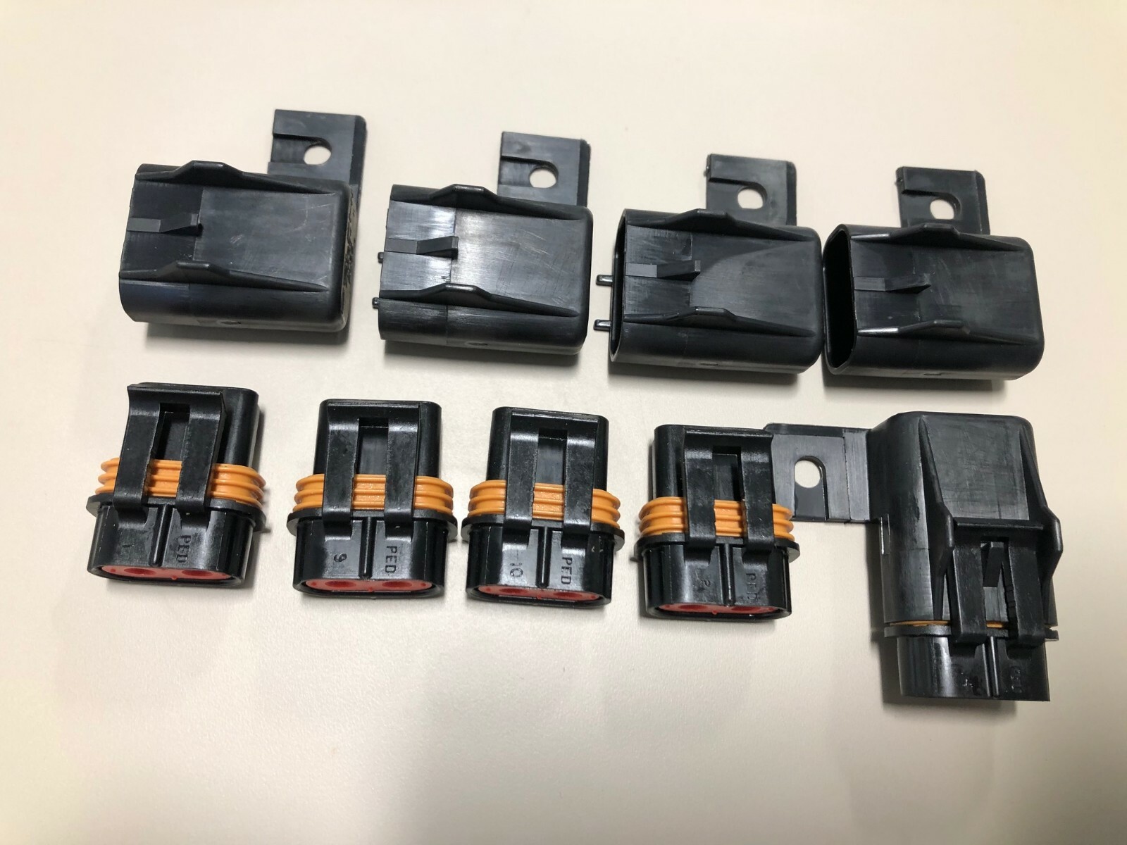 5pk LT1 LS1 Camaro Corvette TA Cooling Fan CONNECTOR+COVER MetriPack 630 Housing