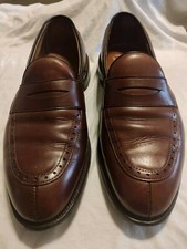 ALLEN EDMONDS GLENFIELD 9 D BURNISHED CHILI PENNY LOAFER 4440 Made In USA
