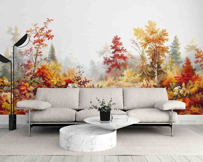 3D Forest Path Landscape Wallpaper Wall Murals Removable Wallpaper 3