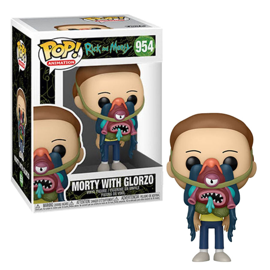 【アメリカ輸入未使用】 Funko pop Rick and Morty 4個 Rick and Morty - Morty with Glorzo Pop! Vinyl Figure #954 | eBay UK