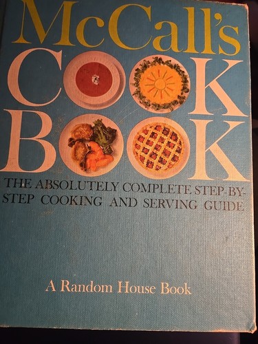 Vintage McCall's Cook Book HC 1963 1st Edition 9th Printing Turquoise Blue Cover