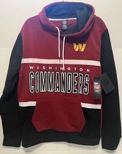 Washington Commanders Sweatshirt Burgundy On Field Hoodie NFL Team Apparel Sz M