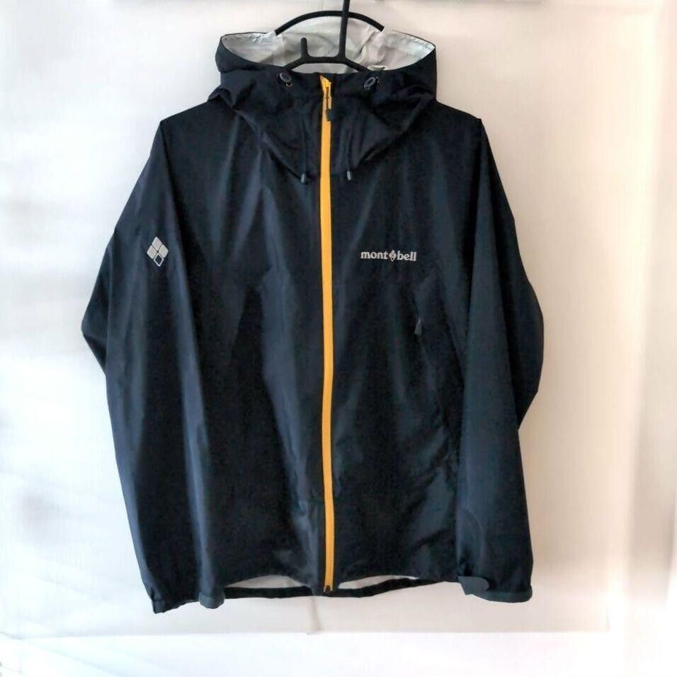 Montbell Rain Hiker Jacket Raincoat Outdoor Men's Dark Gray Montbell Rain Hiker Jacket Raincoat Outdoor Men's Dark Gray