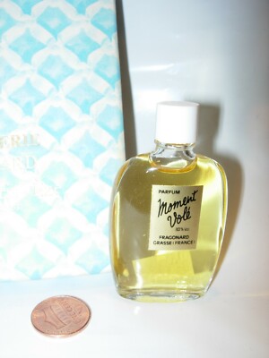 WOMENS NEW FRAGONARD MOMENT VOLE PERFUME PARFUM 10 ML SPLASH BOTTLE OLD FORMULA 