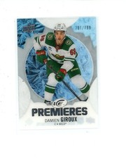 2023-24 Upper Deck Ice Hockey Premieres Blue #200 Damien Giroux #d 701/799