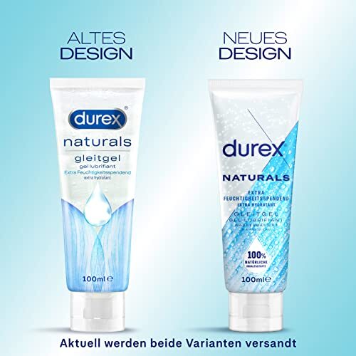 Durex Naturals Gleitgel - Extra Feuchtigkeitsspendend 3 x 100ml