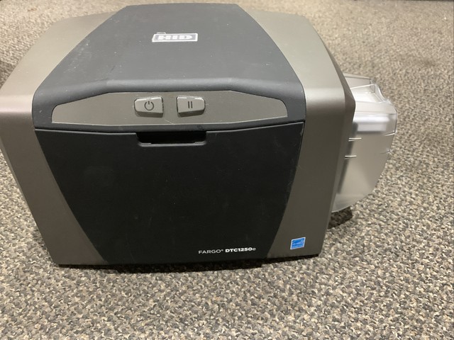 Fargo DTC1250e ID Card Printer and Encoder for sale online | eBay
