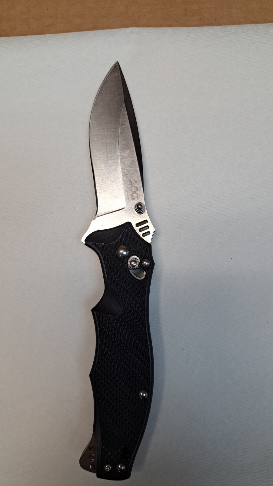 Sog Vulcan VG10 Seki Japan Folding Pocket Knife, Arc Lock, Black