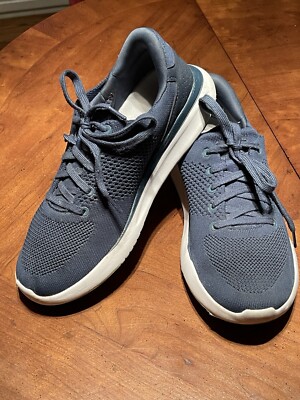 Kizik Lima Tidepool Mens Sz 8 Knit Sneakers Comfort Blue  display picture 3
