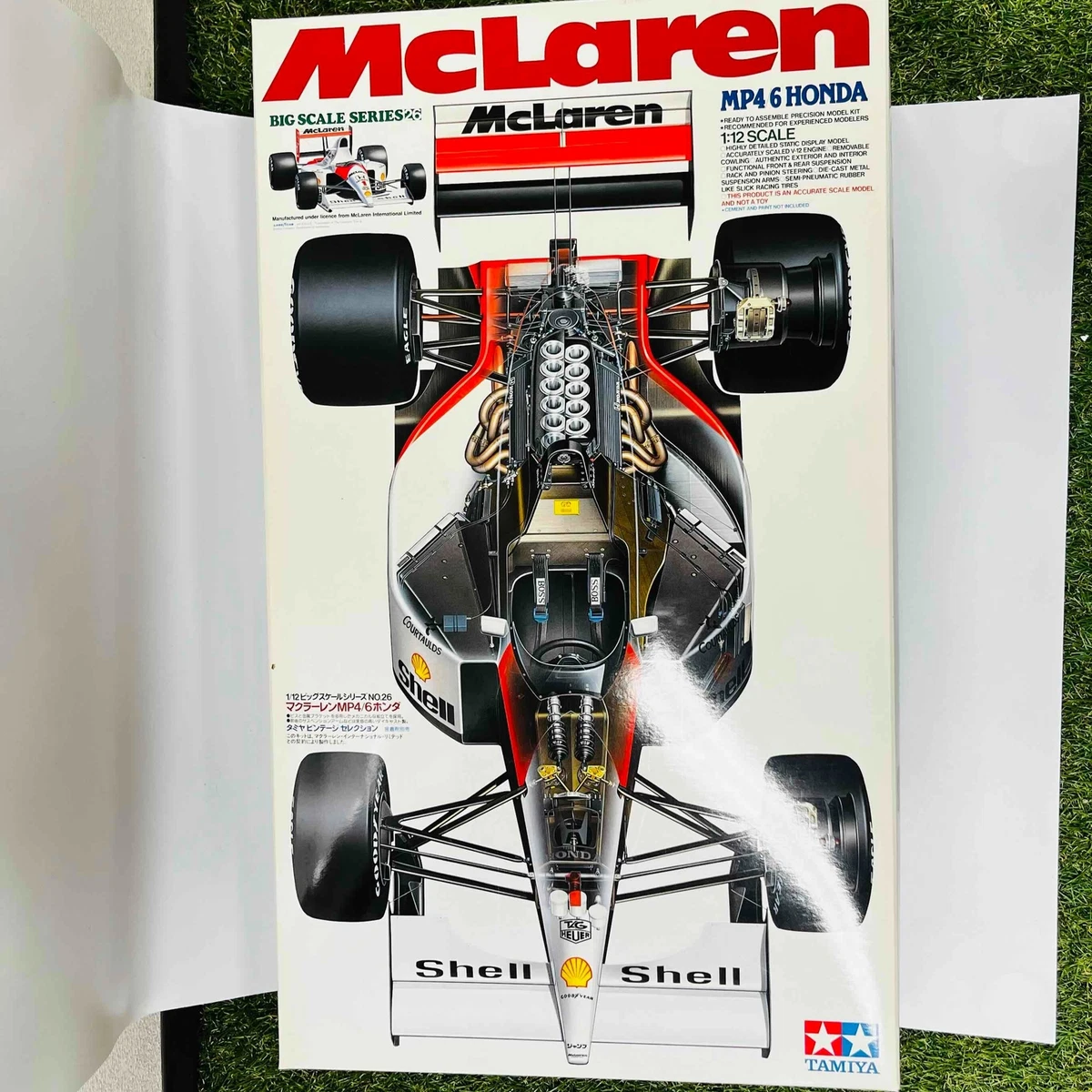 マクラーレンMP4／6ホンダ 1/12ビッグスケールシリーズ