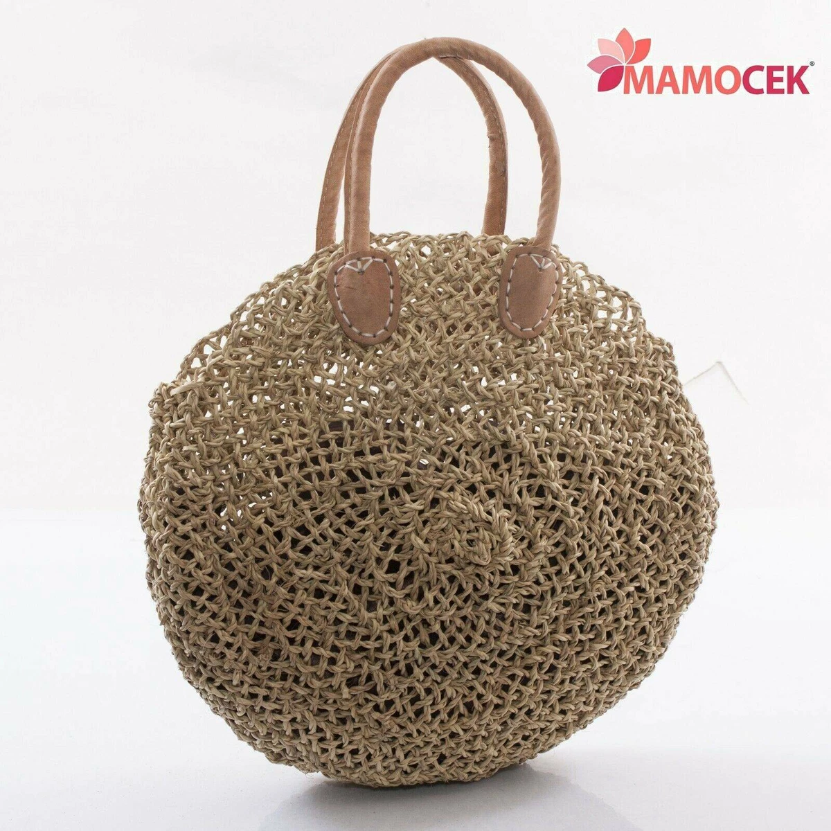 Borsa paglia best sale tonda